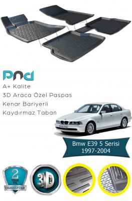 BMW E 39 5 SERİSİ 1997-2004 3D HAVUZLU PASPAS