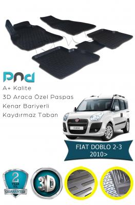 FİAT DOBLO 2-3 2010-- 3D HAVUZLU PASPAS 