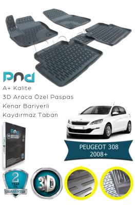 PEUGEOUT 308 2008-- 3D HAVUZLU PASPAS 