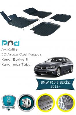 BMW F10 5 SERİSİ 2015-- 3D HAVUZLU PASPAS 