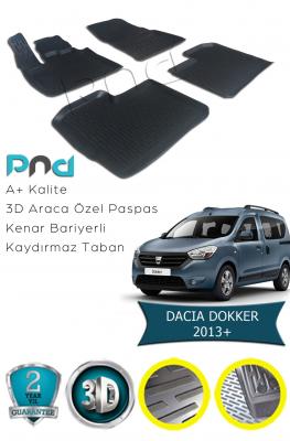 DACIA DOKKER 2013-- 3D HAVUZLU PASPAS 
