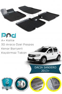 DACİA SANDERO 2013 3D HAVUZLU PASPAS