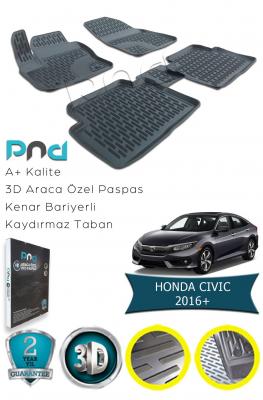 HONDA CIVIC 2016 3D HAVUZLU PASPAS 
